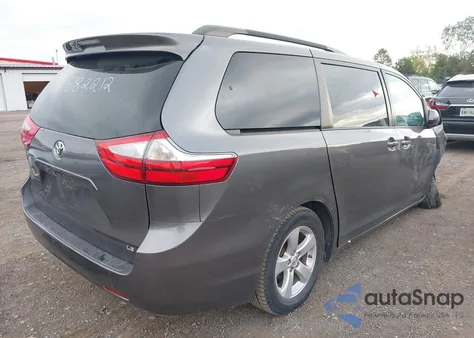 2015 Toyota Sienna Le 8 Passenger from USA, damaged, VIN 5TDKK3DC9FS582212